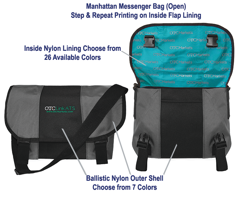 689 Medium Manhattan Messenger Bag 