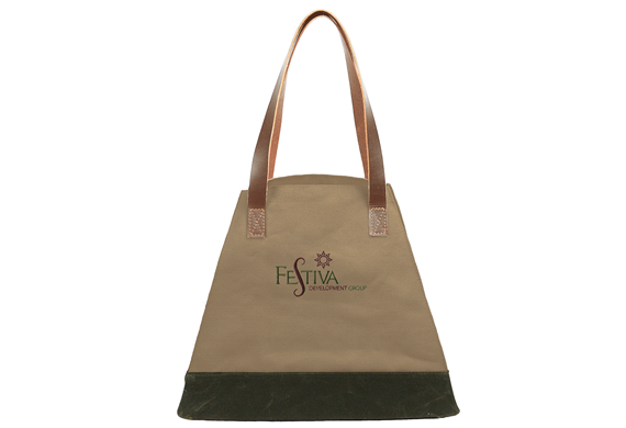 774UWHD Pyramid Tote with Cuff